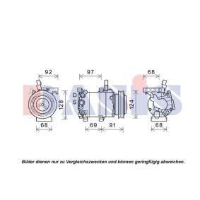 Acquista Compressore aria condizionata da AKS DASIS 852834N a buon mercato per soli 303,77 €