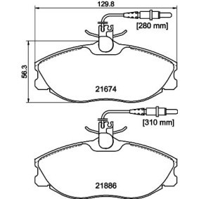 Bremsscheiben und -beläge für PEUGEOT von TEXTAR