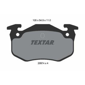 Bremsscheiben und -beläge für PEUGEOT von TEXTAR