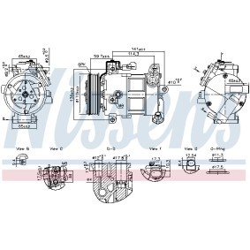 Klimakompressor 890596