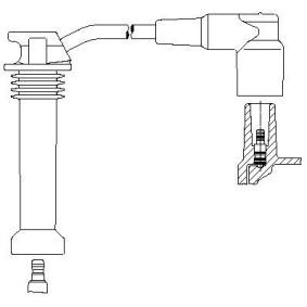 Zündkabel 8A19/26 von BREMI günstig für 12,64 € online kaufen