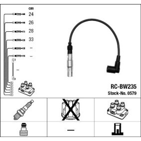Compre Cabos de velas de NGK online para 3 Sedan (E46) a preços moderados