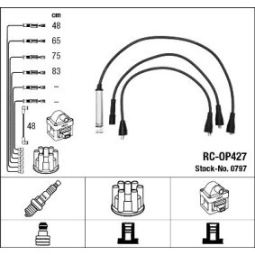 Acquista Cavi candele da NGK online per Cavalier Mk2 Cabrio (J82) a prezzi moderati
