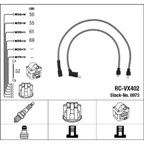 Acquista Kit cavi candele da NGK 0973 a buon mercato per soli 31,98 €