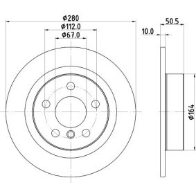 Bremsscheibe 8DD 355 122-661