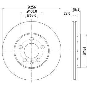 Acquista Disco freno da HELLA 8DD 355 127-291 a buon mercato per soli 33,99 €