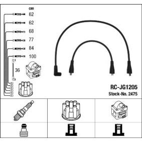 Compre Jogo de cabos de ignição da NGK 2475 a um preço baixo por 38,65 €