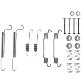 Compre Kit de accesorios de las zapatas de freno de HELLA online para COMBO TOUR Mk II (C) (F25) a precios moderados
