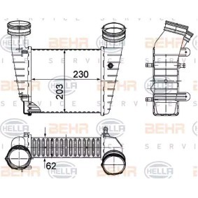 Köp Intercooler av HELLA 8ML 376 776-634 till det låga priset 1577,06 kr
