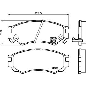 Wasserpumpe für CADILLAC von HELLA
