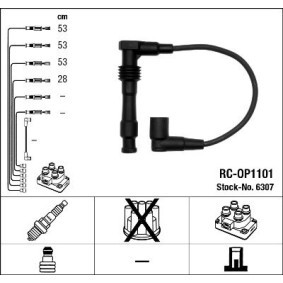 Compre Jogo de cabos de ignição da NGK 6307 a um preço baixo por 87,82 €