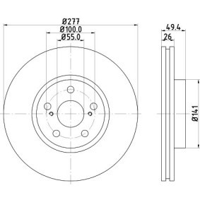 Achetez des Pompe à eau HELLA 8MP 376 810-194 à prix pour 64,27 €