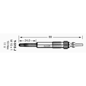 Achetez des Bougie de préchauffage NGK 6892 à prix pour 31,14 €