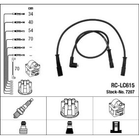 Acquista Kit cavi candele da NGK 7207 a buon mercato per soli 17,78 €