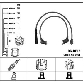 Acquista Kit cavi candele da NGK 8091 a buon mercato per soli 50,88 €