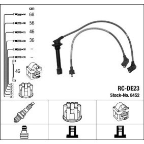 Acquista Kit cavi candele da NGK 8452 a buon mercato per soli 67,01 €