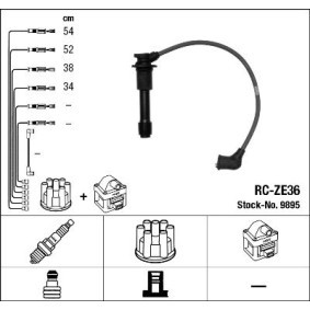 Acquista Kit cavi candele da NGK 9895 a buon mercato per soli 61,29 €
