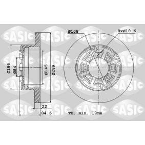 IVECO Bremsscheibe von SASIC