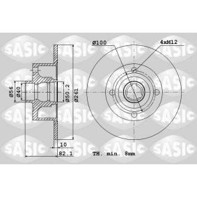 Bremsscheibe von SASIC 9004866J