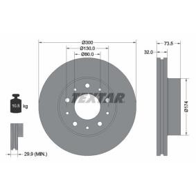 Acquista Disco freno da TEXTAR 92157303 a buon mercato per soli 82,16 €