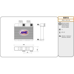 Compre Radiador de calefacción de AHE online para B3 Descapotable (E46) a precios moderados