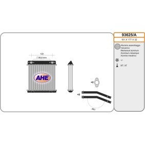 Achetez des Radiateur de chauffage AHE 93625/A à prix pour 36,27 €