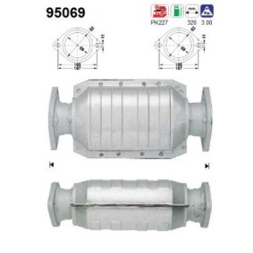 Acquista Catalizzatore da AS online per Camry Station Wagon (_V1_) a prezzi moderati