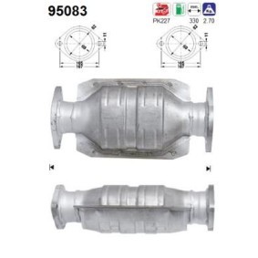 Acquista Catalizzatore da AS online per Camry Station Wagon (_V1_) a prezzi moderati