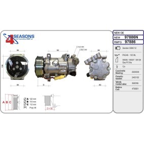 Compre Compressor, ar condicionado da AHE 97886 a um preço baixo por 252,01 €