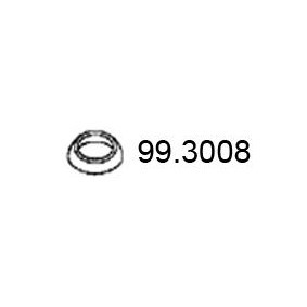 Kjøp Tetningsring, gassrør av ASSO 99.3008 til den lave prisen 573,29 NOK