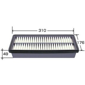 Achetez des Filtre à air JS ASAKASHI A474J à prix pour 98,29 €