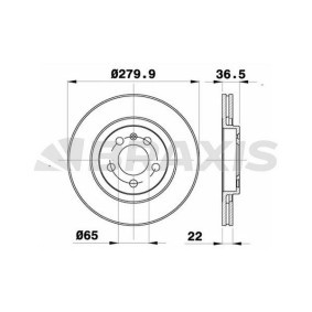 Acquista Disco freno da BRAXIS AE0033 a buon mercato per soli 50,58 €