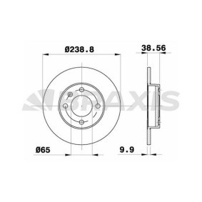 Acquista Disco freno da BRAXIS AE0093 a buon mercato per soli 32,56 €
