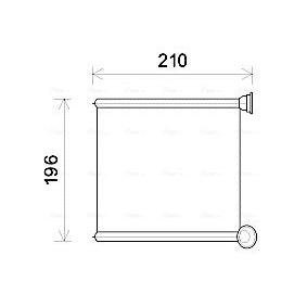 Achetez des Radiateur de chauffage de chez AVA COOLING SYSTEMS en ligne pour Passat B9 Variant (CJ5) à prix modérés