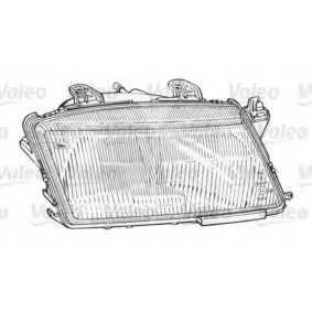Achetez des Verre de phare VALEO 087344 à prix pour 155,45 €