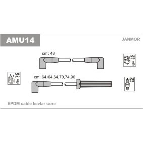 Compre Jogo de cabos de ignição da JANMOR AMU14 a um preço baixo por 25,24 €