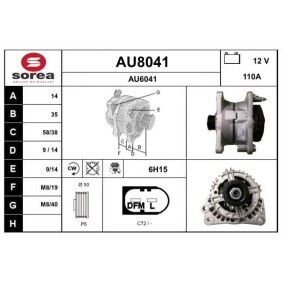Køb Generator af SNRA AU8041 til den lave pris 1739,55 DKK