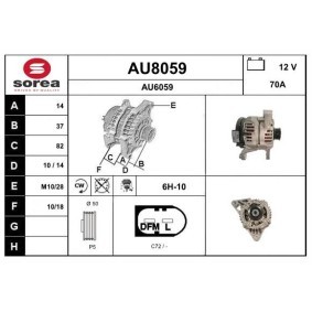 Køb Generator af SNRA AU8059 til den lave pris 1436,73 DKK