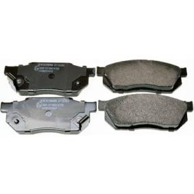 Acquista Kit pastiglie freni da DENCKERMANN B110283 a buon mercato per soli 20,54 €