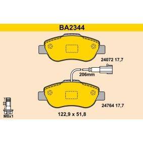 Compre Pastilhas de travão da Barum BA2344 a um preço baixo por 32,95 €