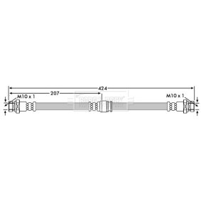 Acquista Tubo freno da BORG & BECK BBH7104 a buon mercato per soli 19,73 €