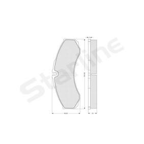 Acquista Kit pastiglie freni da STARLINE BD S180 a buon mercato per soli 28,31 €