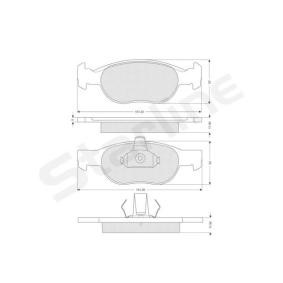 Acquista Kit pastiglie freni da STARLINE BD S823P a buon mercato per soli 28,15 €
