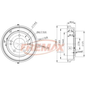 Bremstrommel BD-5174
