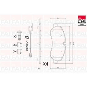 Acquista Bilanciere da FAI AutoParts online per TRANSIT MK-4 Pianale piatto/Telaio (E_ _) a prezzi moderati