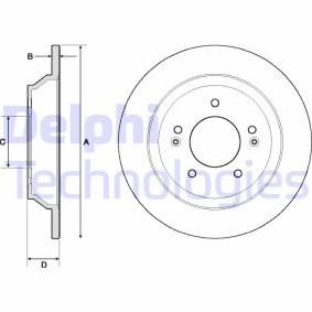 Osta Jarrulevy DELPHI:llä BG4708C edullisesti hintaan 46,48 €
