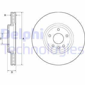 Bremsscheibe BG4765C für XE (X760) für 103,74 CHF
