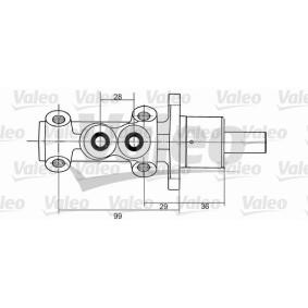 Comprar Cilindro principal de freno de VALEO 350824 a bajo precio de 70,29 €
