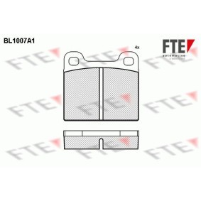 Acquista Kit pastiglie freni da FTE BL1007A1 a buon mercato per soli 24,07 €