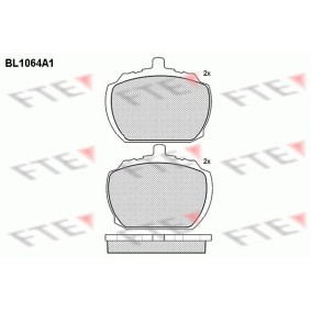 Comprar Juego de pastillas de freno de FTE BL1064A1 a bajo precio de 62,40 €